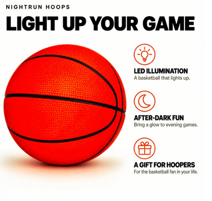NightBaller™ Basketball Ball
