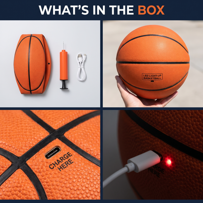 NightBaller™ Basketball Ball